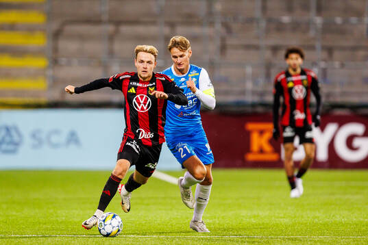 Östersunds Simon Marklund och IK Oddevolds Alexander