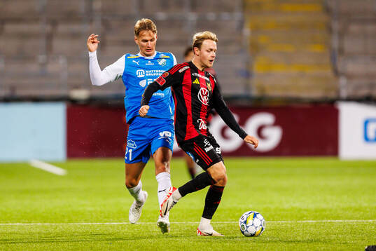 Östersunds Simon Marklund och IK Oddevolds Alexander