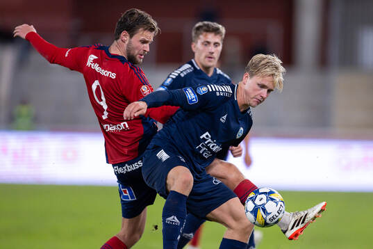 Östers Niklas Söderberg och Utsiktens Sebastian Lagerlund