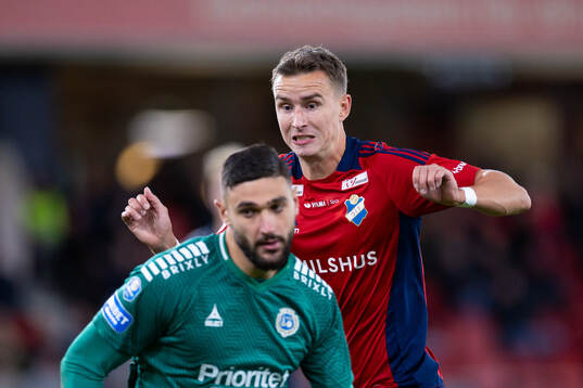 Utsiktens målvakt Elias Hadaya och Jan Martin Hoel Andersen