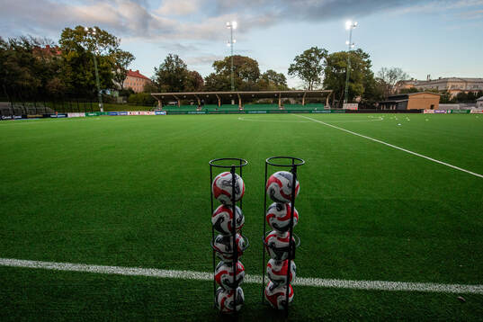 Fotbollar på Hammarby IP