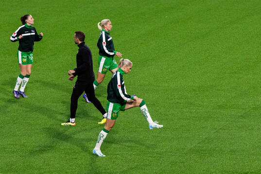 Hammarbys Smilla Vallotto, Jonna Andersson och Alice