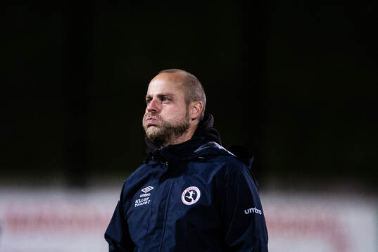 KIF Örebros tränare Rickard Johansson deppar