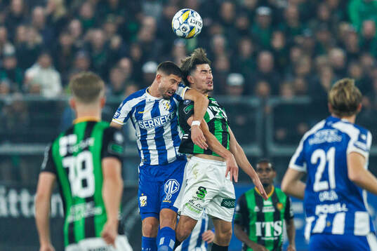 IFK Göteborgs Ramon Pascal Lundqvist och GAIS William
