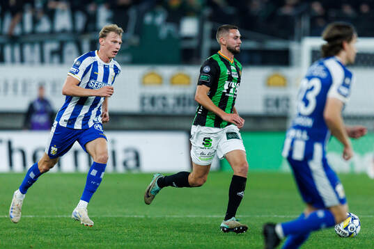 IFK Göteborgs Laurs Skjellerup och GAIS Axel Norén