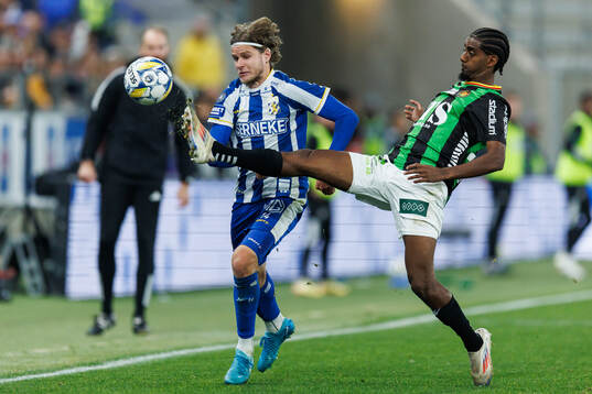 IFK Göteborgs Gustaf Norlin och GAIS Harun Ibrahim