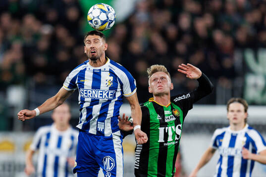 IFK Göteborgs Ramon Pascal Lundqvist och GAIS Joackim