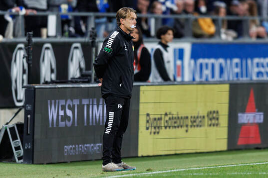 GAIS tränare Fredrik Holmberg
