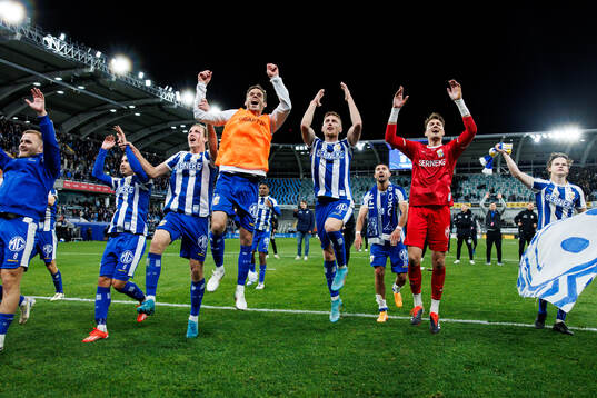 IFK Göteborgs selare jublar
