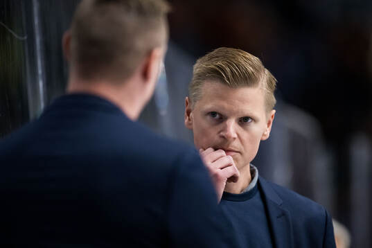 Djurgårdens tränare Robert Kimby och assisterande