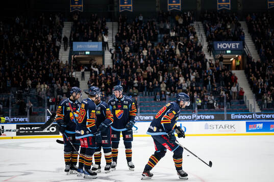 Djurgårdens Dick Axelsson jublar