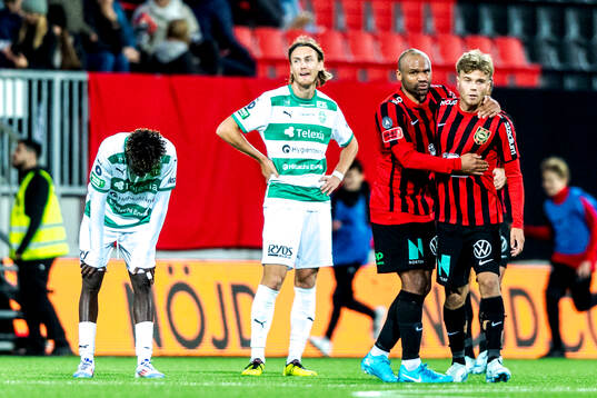 Västerås spelare deppar och Brommapojkarnas Serge-Junior