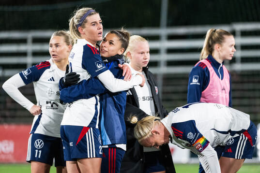 FC Rosengårds Olivia Schough jublar