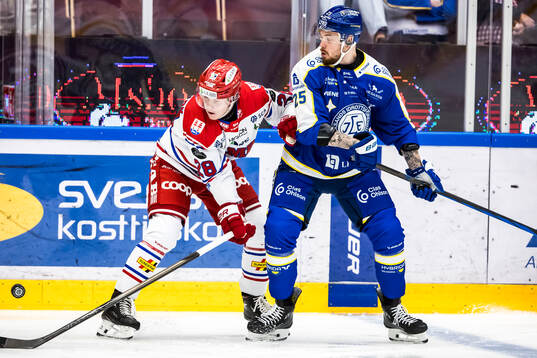 Timrås Simon Forsmark och Leksands Lucas Elvenes