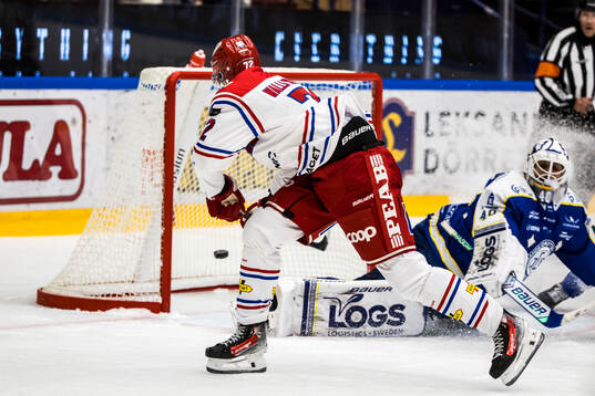 Timrås Erik Walli Walterholm gör 1-1