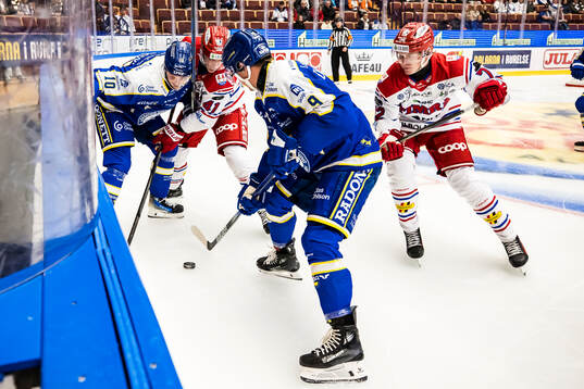 Leksands Anton Johansson och Timrås Maximilian Eisenmenger