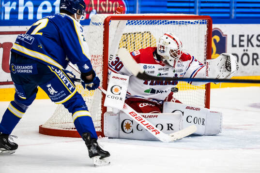 Timrås målvakt Jacob Johansson