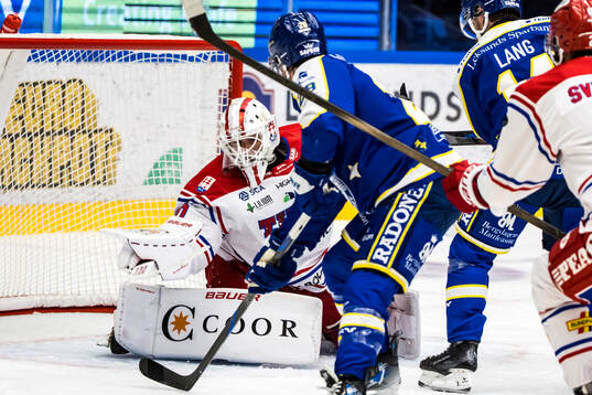 Timrås målvakt Jacob Johansson