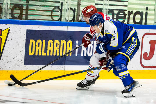 Timrås Anton Lander och Leksands Alexander Lundqvist