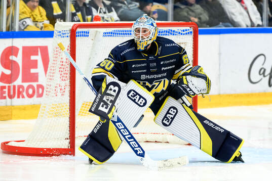 HV71s målvakt Hugo Alnefelt