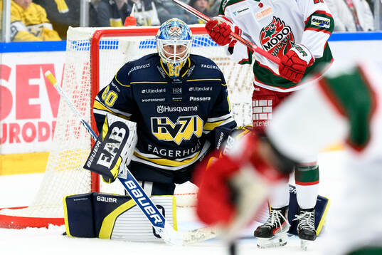 HV71s målvakt Hugo Alnefelt