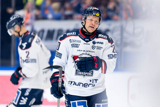 Linköpings Johan Johnsson deppar