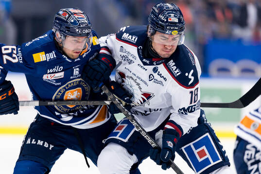 Växjös Manuel Ågren och Linköpings Remi Elie