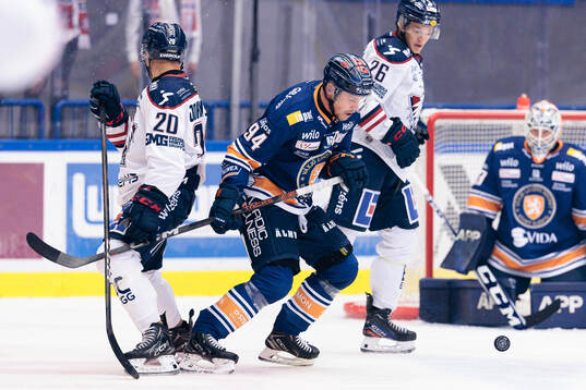 Växjös Joel Persson och Linköpings Fabian Wagner
