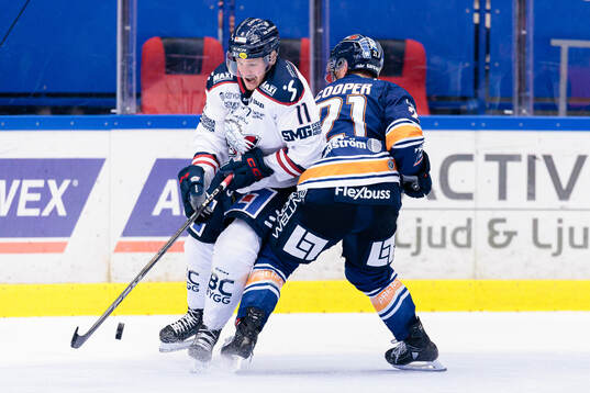 Linköpings Henrik Törnqvist och Växjös Brian Cooper