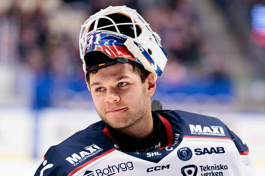 Linköpings målvakt Jesper Myrenberg