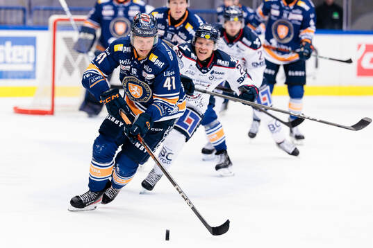 Växjös Ludvig Nilsson och Linköpings Johan Johnsson