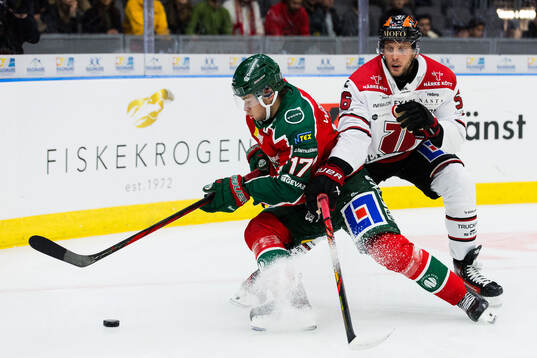 Frölundas Isac Born och Örebros Robin Norell