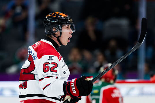 Örebros Robert Leino jublar