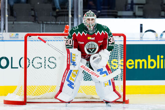 Frölundas målvakt Tobias Normann