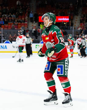 Frölundas Max Friberg deppar