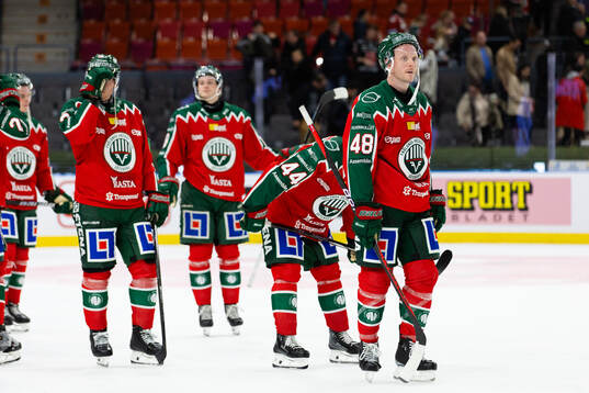 Frölundas Carl Klingberg deppar