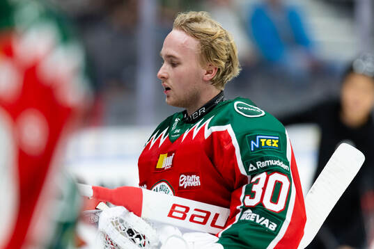 Frölundas målvakt Tobias Normann