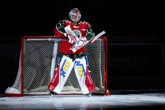 Frölundas målvakt Lars Johansson