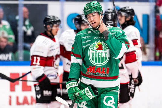Rögles Albin Sundsvik deppar