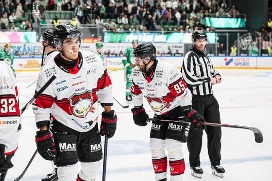 Malmö Redhawks Carl Persson deppar