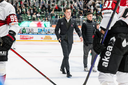 Rögles assisterande tränare Max Bohlin