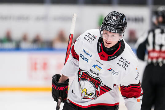 Malmö Redhawks Robin Salo deppar