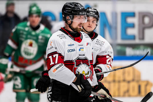 Malmö Redhawks Johan Ivarsson deppar
