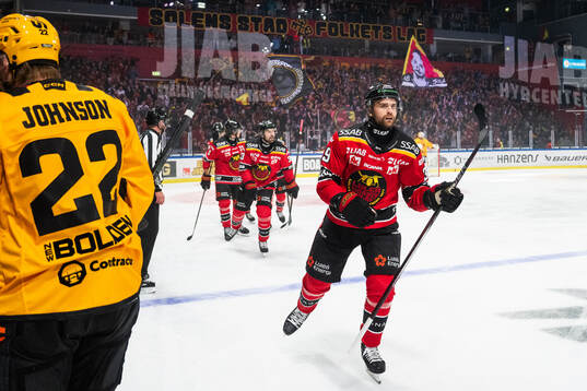 Luleås Pontus Själin jublar