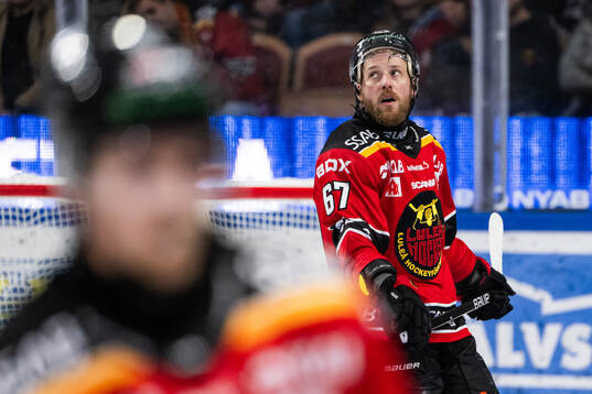 Luleås Linus Omark deppar