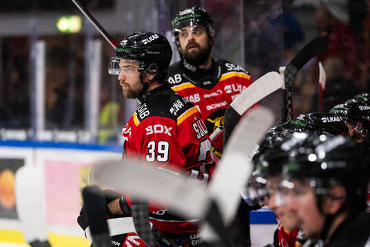 Luleås Pontus Själin deppar