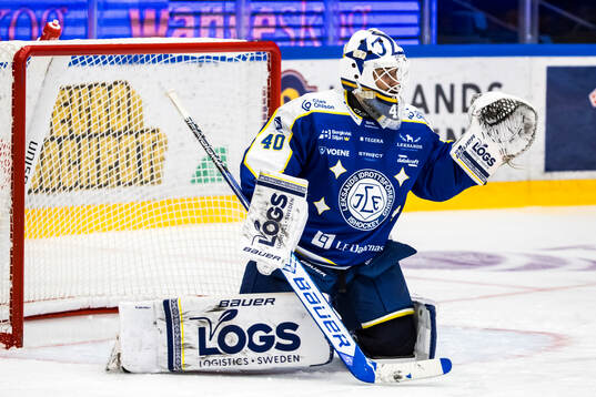 Leksands målvakt Mantas Armalis