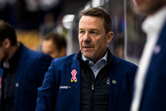 Leksands tränare Charles Berglund