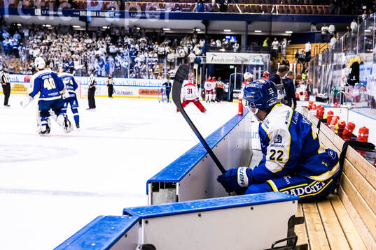 Leksands Lukas Vejdemo deppar