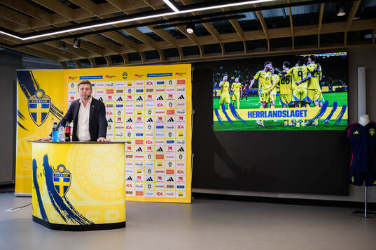 Bläddra bland fler bilder av Football, Nations League, Sweden, Press conference
